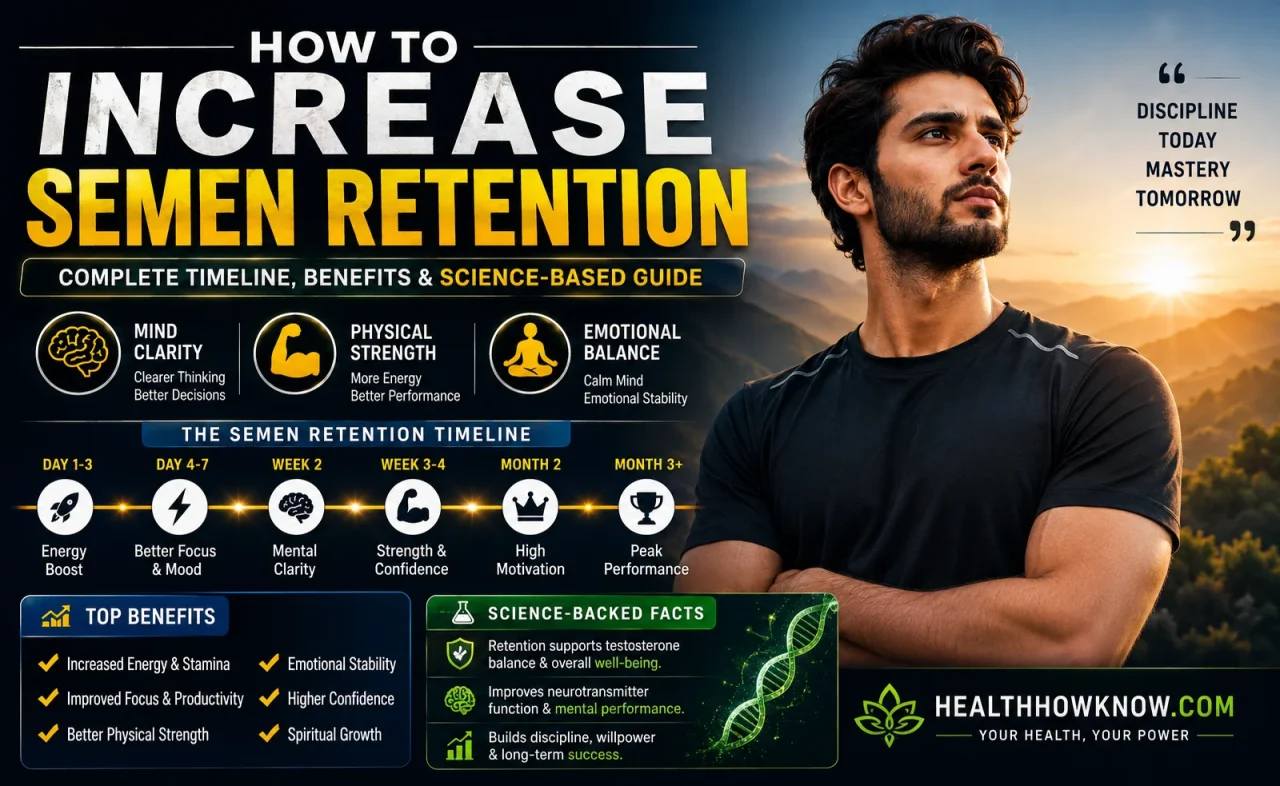 how to increase semen retention