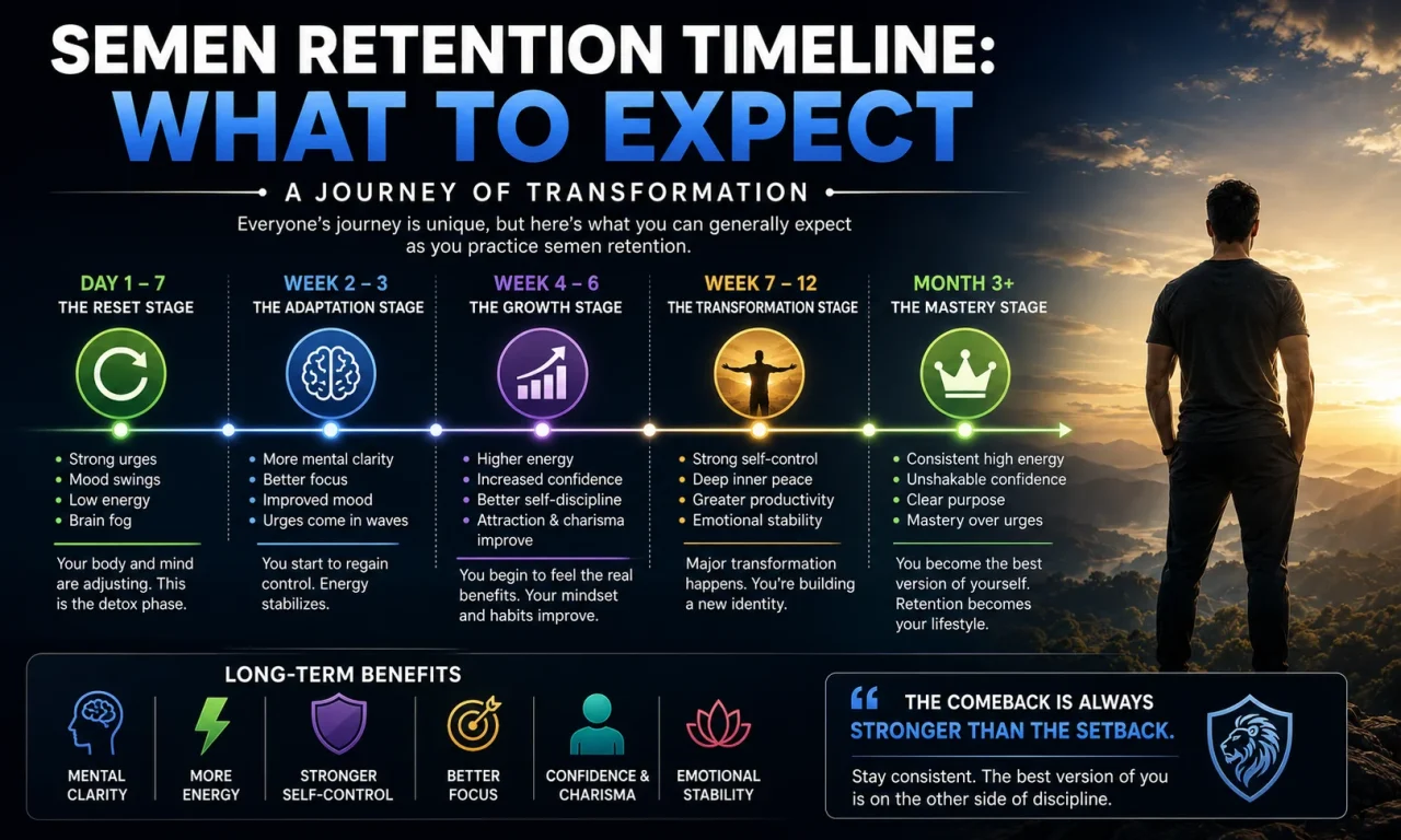 Semen Retention Timeline: What to Expect